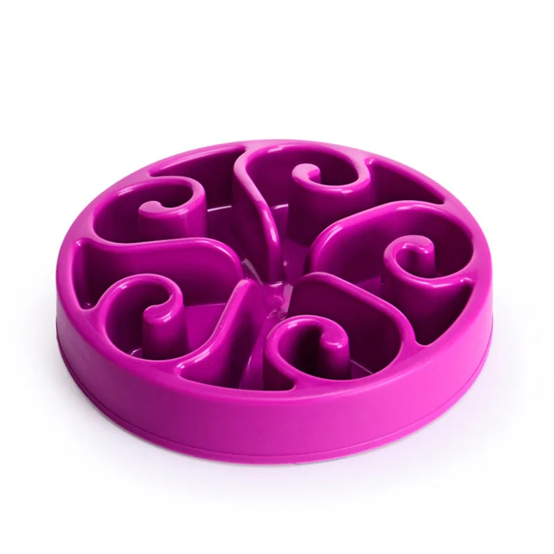 Slow Feeder Dog Bowl | Non-Slip Anti-Gulping Bowl for Dogs & Puppies
