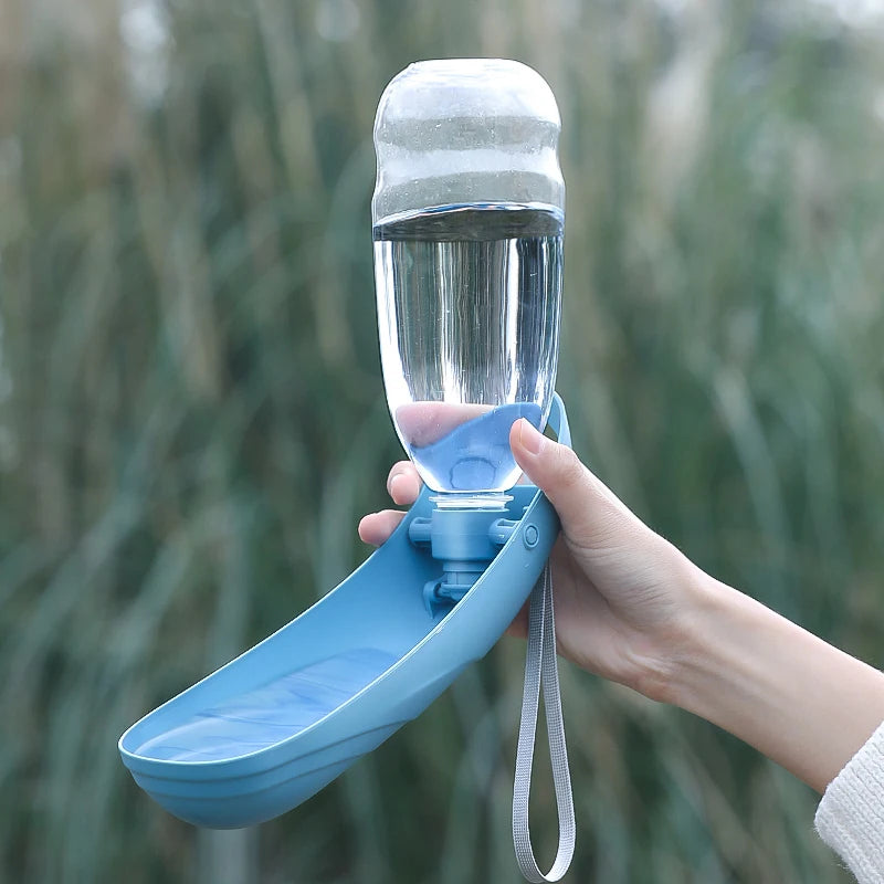 Portable Dog Water Bottle | Foldable Travel Drinking Bottle for Dogs