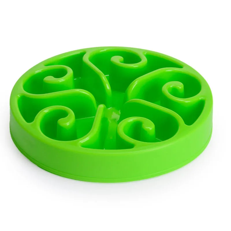 Slow Feeder Dog Bowl | Non-Slip Anti-Gulping Bowl for Dogs & Puppies