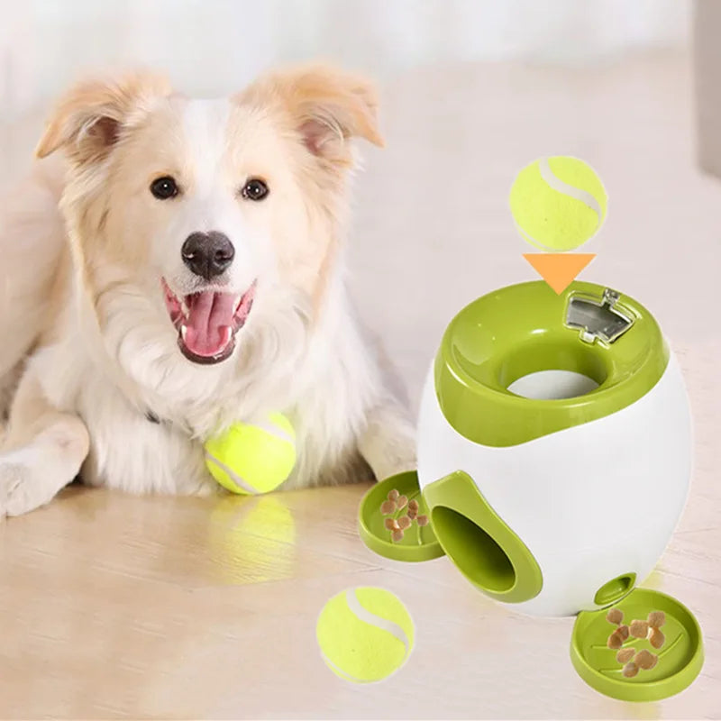 Automatic Dog Ball Launcher | Interactive Fetch Machine for Indoor & Outdoor