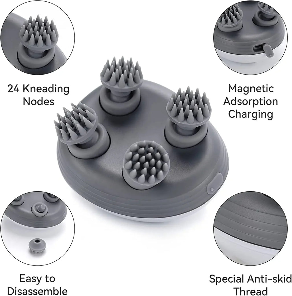 Electric Cat Massager | Head, Back & Neck Relaxation Tool for Pets