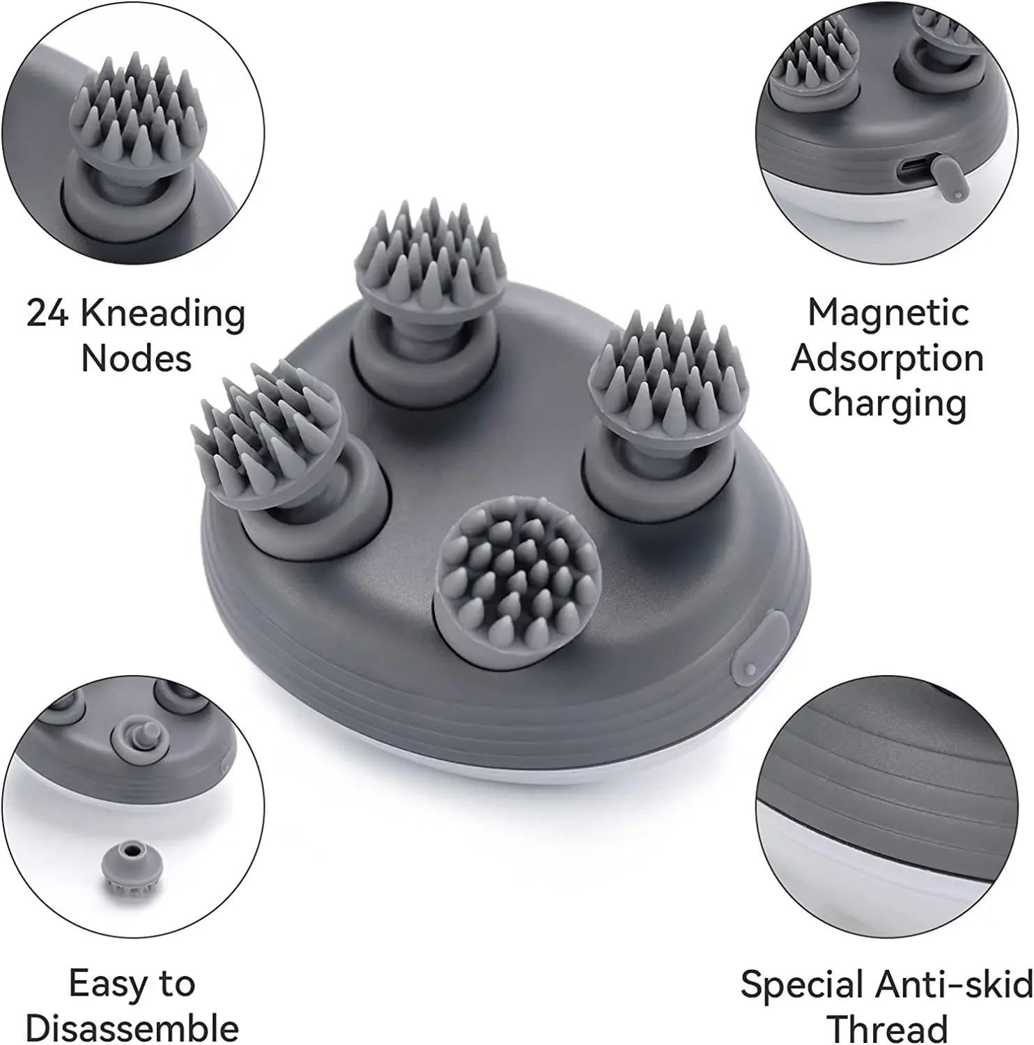 Electric Cat Massager | Head, Back & Neck Relaxation Tool for Pets