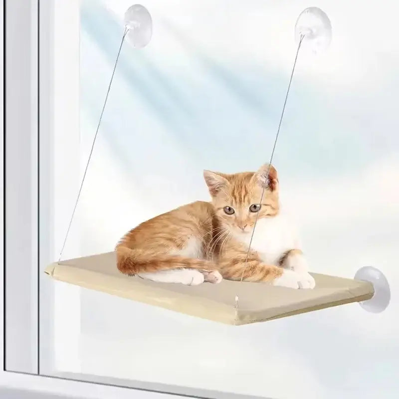 Cat Window Perch | Suction Cup Window Seat Hammock for Cats