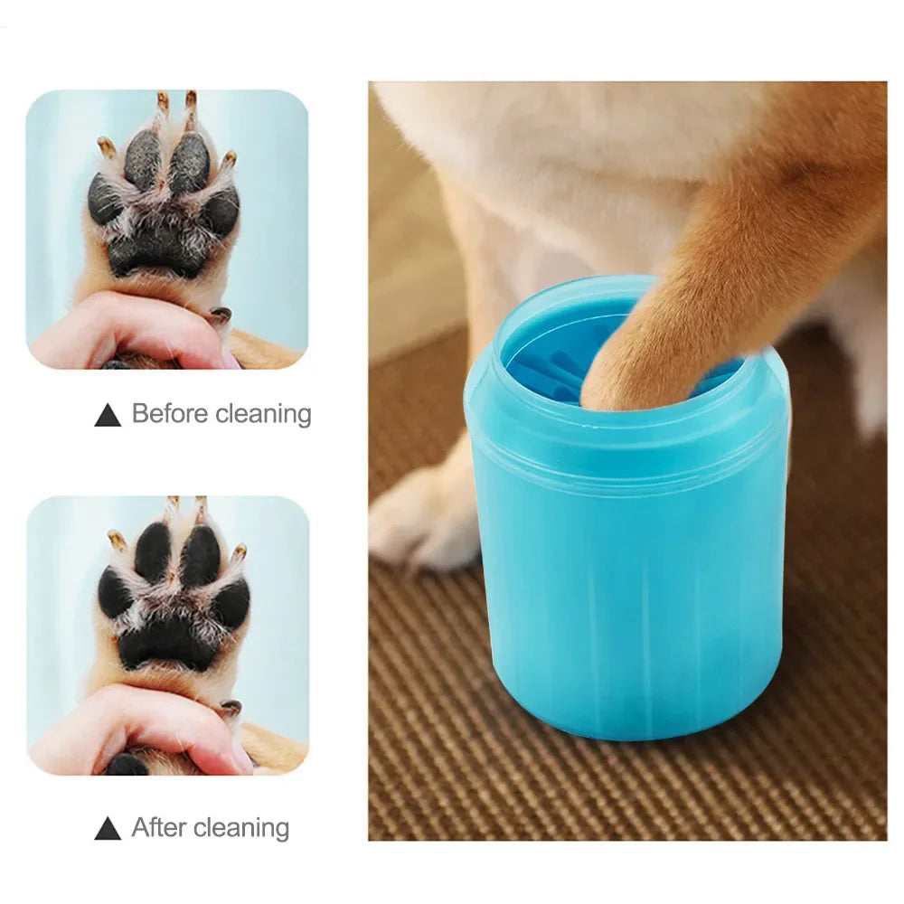 Dog Paw Cleaner Cup | Portable Muddy Paw Washer for Dogs