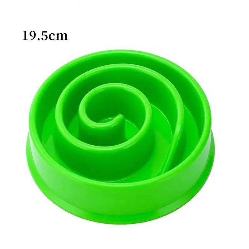 Slow Feeder Dog Bowl | Non-Slip Anti-Gulping Bowl for Dogs & Puppies