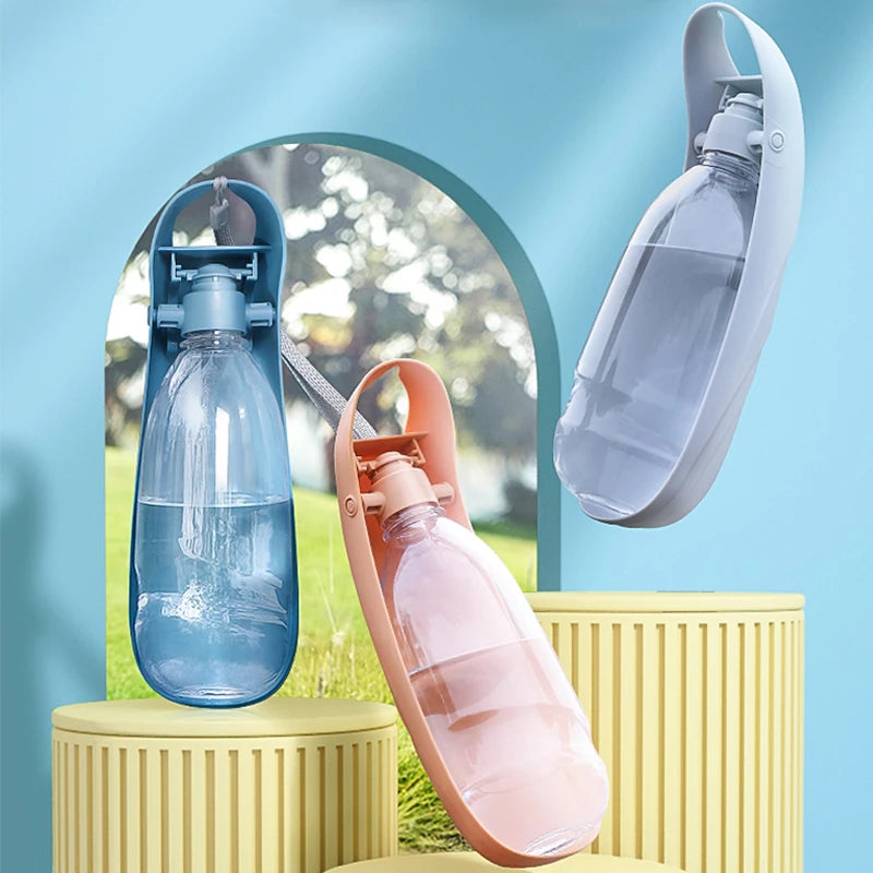 Portable Dog Water Bottle | Foldable Travel Drinking Bottle for Dogs