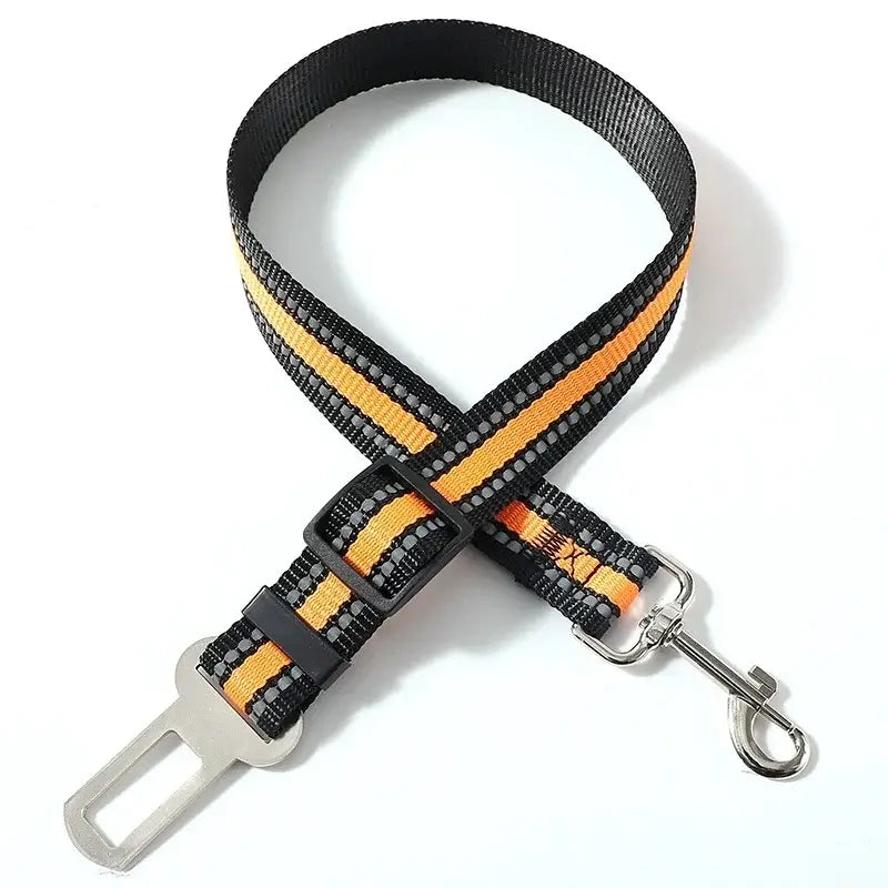 Dog Car Seat Belt | Adjustable Safety Harness Clip for Dogs