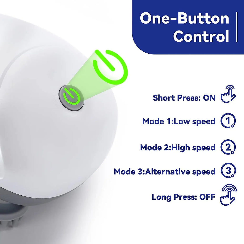 Electric Cat Massager | Head, Back & Neck Relaxation Tool for Pets