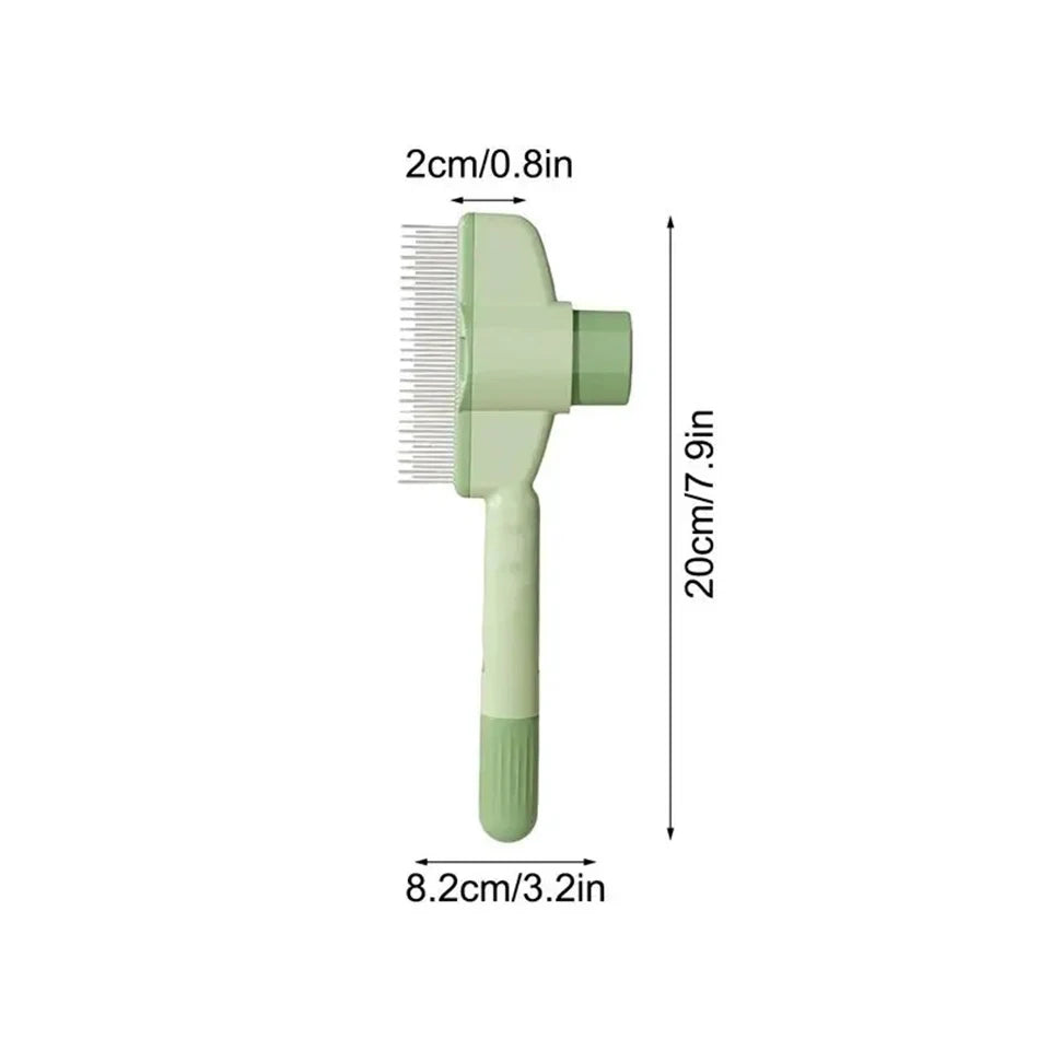 Self-Cleaning Slicker Brush | Pet Grooming Brush for Cats & Dogs