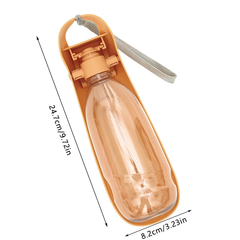 Portable Dog Water Bottle | Foldable Travel Drinking Bottle for Dogs
