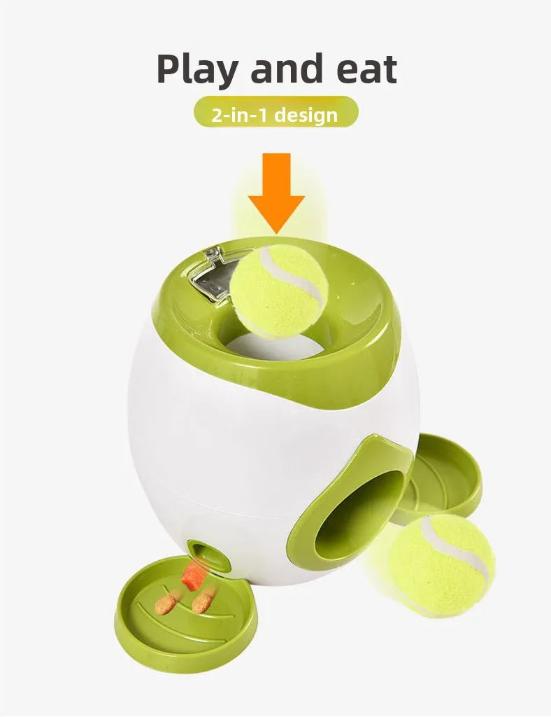 Automatic Dog Ball Launcher | Interactive Fetch Machine for Indoor & Outdoor