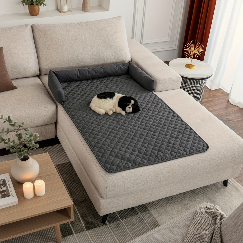 Dog Sofa Bed Cover | Waterproof, Washable & Non-Slip Couch Protector