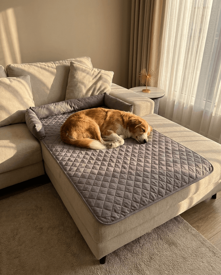 Dog Sofa Bed Cover | Waterproof, Washable & Non-Slip Couch Protector