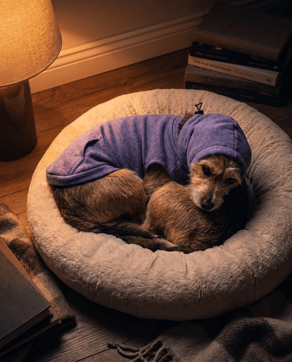 Dog Calming Hoodie | Anti-Anxiety Wrap Jacket for Dogs.