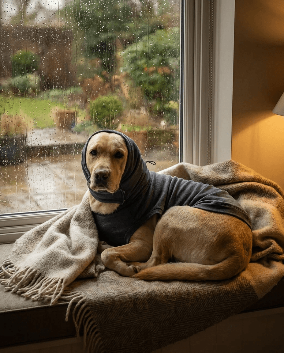 Dog Calming Hoodie | Anti-Anxiety Wrap Jacket for Dogs.