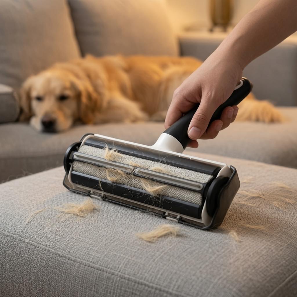 Pet Hair Remover Roller | Reusable Lint Roller for Dog & Cat Hair
